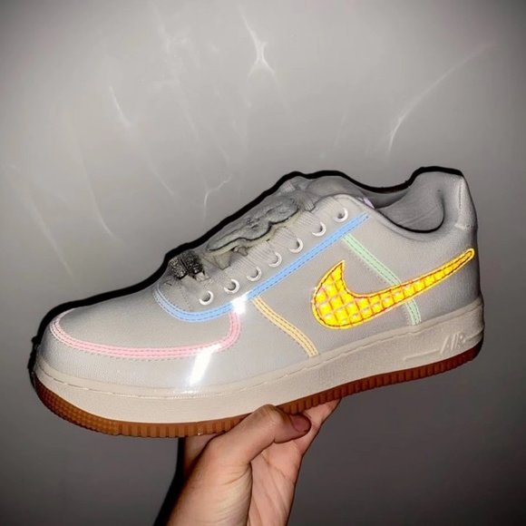 Travis Scott x Nike Air Force 1Low "Sail" - Picture 4 of 5